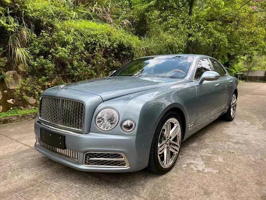 準(zhǔn)新車 港貨 20款 賓利慕尚-6.8T Mulliner 泉水藍(lán)